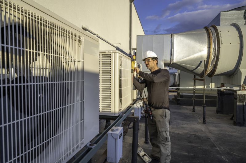 Central Air Duct Installation