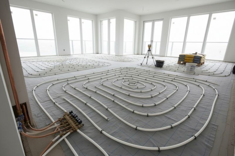 Radiant Heating Installation